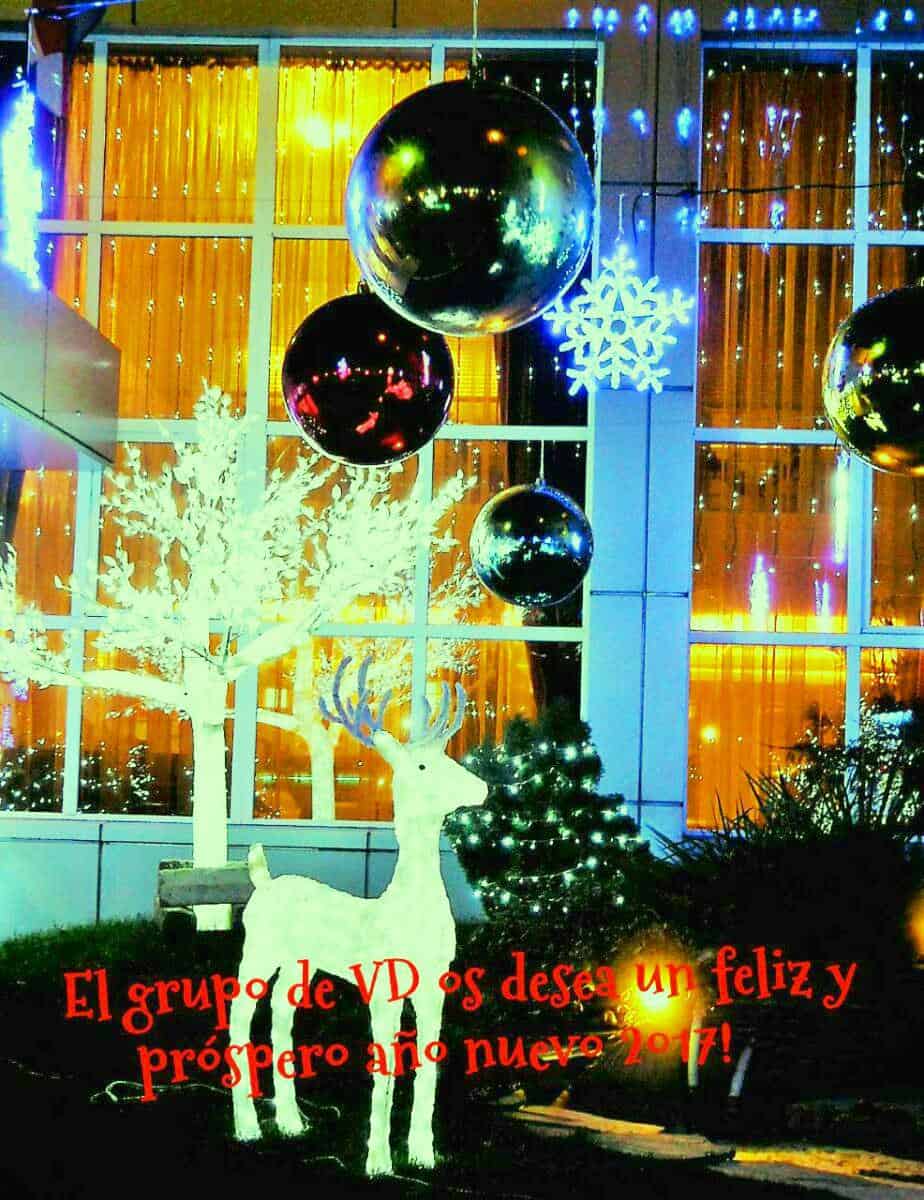 El grupo de VD os desea un feliz y próspero año nuevo 2017!
