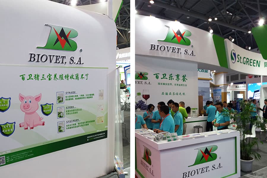 Biovet S.A. participó en la exposición CAHE 2018 (China)