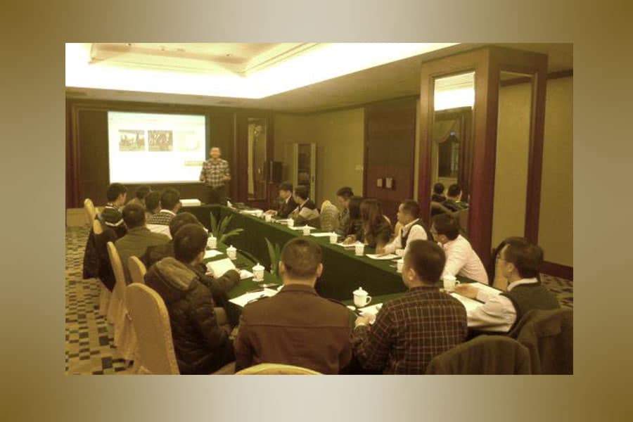 Beijing SG y Biovet: reunión distribuidores Guangzhou