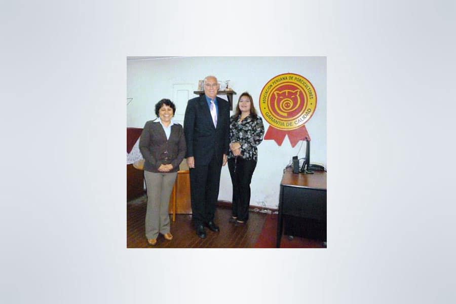 Seminario porcino Adivet-Biovet en la Asociación Peruana de Porcicultores