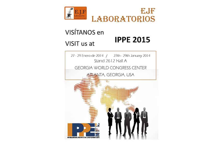 EJF Laboratories participation on IPPE 2015