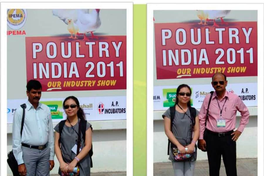 Feria en India.