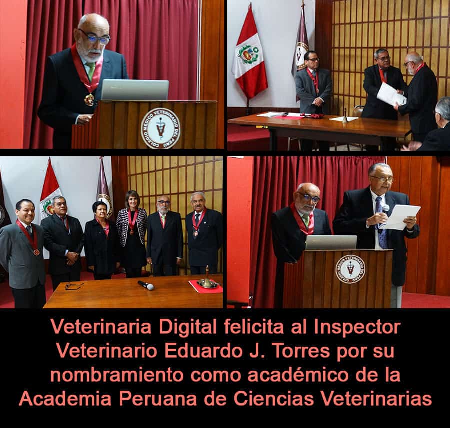 Veterinaria Digital felicita al Inspector Veterinario Eduardo J. Torres