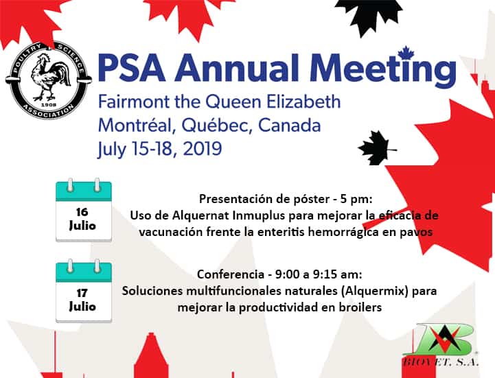 Inmunoestimulantes naturales y mejoradores de crecimiento: productos estrella de Biovet para el PSA en Canadá