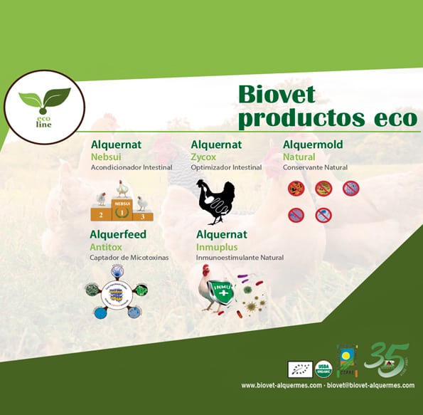 Biovet obtiene la certificación ecológica