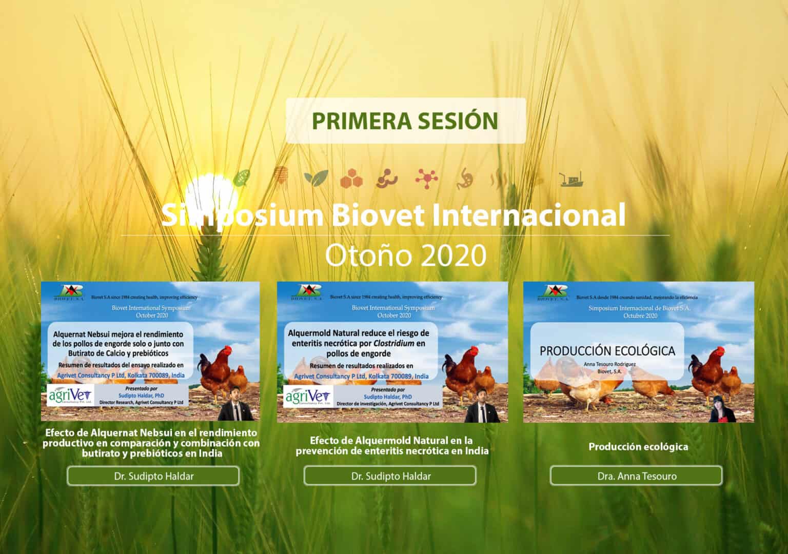 Primera sesión del Simposium Internacional de Biovet