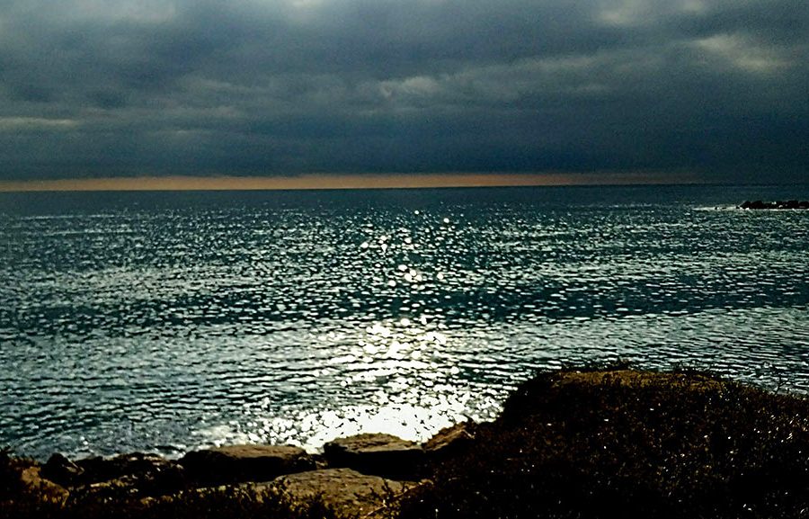 Dawn on winter solstice