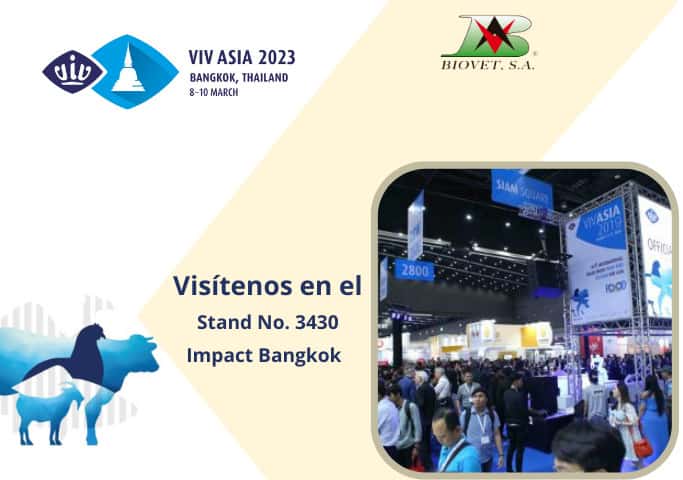 Seminarios individuales para los distribuidores Biovet en VIV Asia 2023